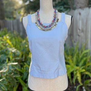 Anne Taylor Loft Preppy Tank